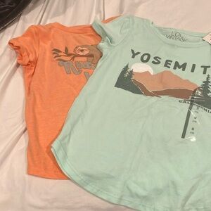 Size 7/8 girls tshirt combo